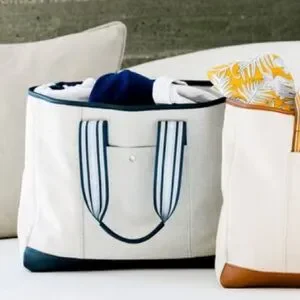 Brouk & Co. Capri Everyday Stripe Tote - Thumbnail 3
